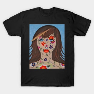 ZAHIR Pretty Woman Painting T-Shirt